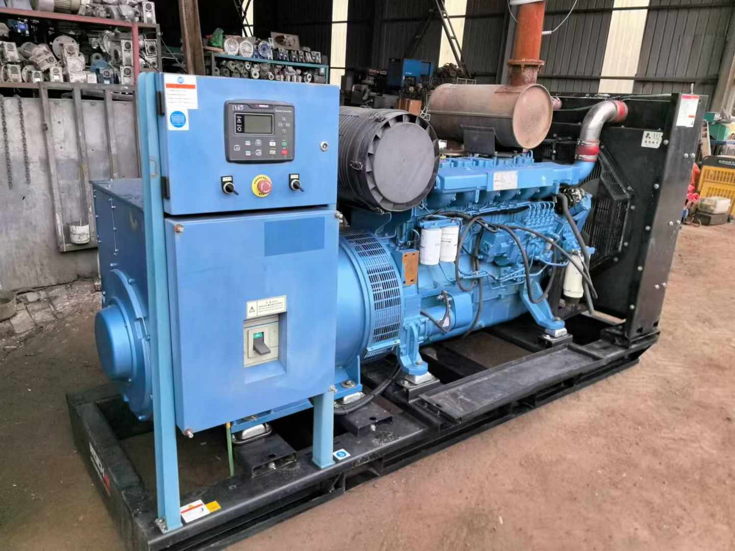 新兴500kW 柴油发电机组可带动设备功率的计算公式是什么?